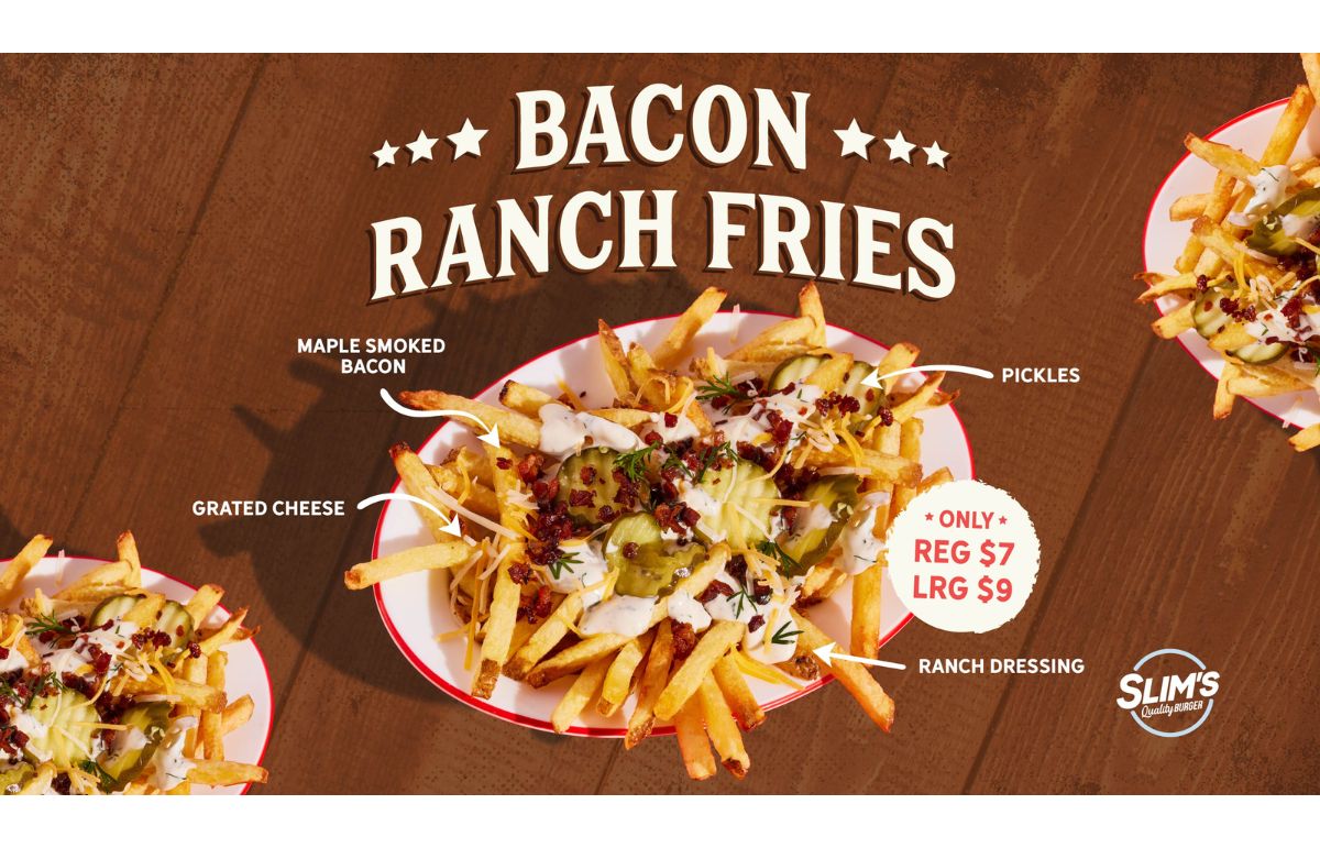 Slim's Quality Burger - Bacon Ranch Fries